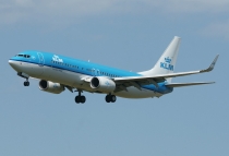 KLM - Royal Dutch Airlines, Boeing 737-8K2(WL), PH-BXE, c/n 39525/552, in ZRH