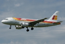 Iberia, Airbus A319-111, EC-JAZ, c/n 2264, in ZRH
