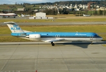KLM Cityhopper, Fokker 100, PH-KLE, c/n 11270, in ZRH
