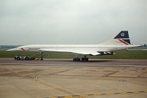 British Airways, Aérospatiale-BAC Concorde 102, G-BOAF, c/n 216, in LHR