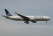 United Airlines, Boeing 777-224ER, N57016, c/n 28679/279, in BRU