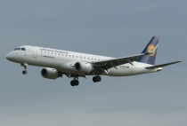 CityLine (Lufthansa Regional), Embraer ERJ-190LR, D-AECB, c/n 19000332, in BRU