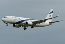 El Al Israel Airlines, Boeing 737-8Q8(WL), 4X-EKP, c/n 30639/935, in BRU