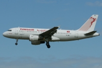 Tunisair, Airbus A319-131, TS-IMK, c/n 880, in BRU