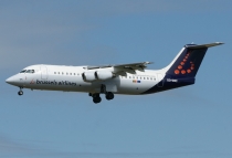 Brussels Airlines, British Aerospace Avro RJ100, OO-DWC, c/n E3322, in BRU