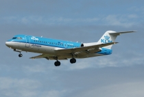 KLM Cityhopper, Fokker 70, PH-KZW, c/n 11558, in BRU