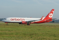 Air Berlin, Boeing 737-86J(WL), D-ABKT, c/n 36881/3671, in STR