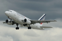 Air France, Airbus A318-111, F-GUGE, c/n 2100, in STR