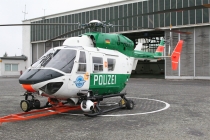 Polizei - Deutschland, MBB-Kawasaki BK117B2, D-HSAT, c/n 7233, in EDBM