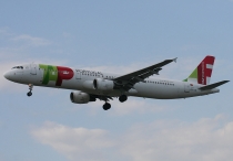 TAP Portugal, Airbus A321-211, CS-TJF, c/n 1399, in LHR