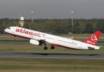 Atlasjet, Airbus A321-231, TC-ETH, c/n 968, in TXL
