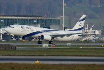 El Al Israel Airlines, Boeing 737-8HK(WL), 4X-EKF, c/n 29638/2766, in ZRH