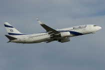 El Al Israel Airlines, Boeing 737-8K5(WL), 4X-EKO, c/n 30287/1308, in ZRH