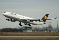 Lufthansa, Airbus A340-313X, D-AIGY, c/n 335, in LEJ