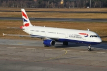 British Airways, Airbus A321-231, G-EUXI, c/n 2536, in TXL