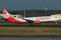 Air Berlin, Boeing 737-86Q(WL), D-ABBJ, c/n 30286/1280, in TXL