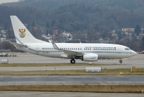 Luftwaffe - Südafrika, Boeing 737-7ED(WL) BBJ, ZS-RSA, c/n 32627/826, in ZRH
