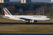 Air France, Airbus A320-211, F-GFKV, c/n 227, in TXL