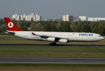 Turkish Airlines, Airbus A340-313X, TC-JIJ, c/n 216, in TXL
