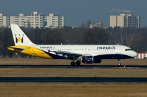 Monarch Airlines, Airbus A320-212, G-MONX, c/n 392, in TXL