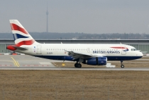British Airways, Airbus A319-131, G-EUPV, c/n 1423, in STR