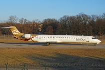 Libyan Airlines, Canadair CRJ-900ER, 5A-LAC, c/n 15122, in TXL