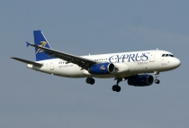 Cyprus Airways, Airbus A320-232, 5B-DCM, c/n 2343, in ZRH