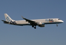 Flybe British European, Embraer ERJ-195LR, G-FBEJ, c/n 19000155, in LGW