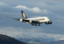 Singapore Airlines, Airbus A380-841, 9V-SKM, c/n 065, in ZRH