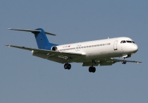 Untitled (Montenegro Airlines), Fokker 100, 4O-AOM, c/n 11321, in LGW