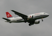 Air Malta, Airbus A319-111, 9H-AEJ, c/n 2186, in LHR