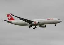 Swiss Intl. Air Lines, Airbus A330-343X, HB-JHB, c/n 1018, in LHR