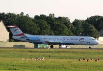 Austrian Arrows (Tyrolean Airways), Fokker 100, OE-LVH, c/n 11456, in TXL