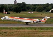 Air Nostrum (Iberia Regional), Canadair CRJ-900ER, EC-JZV, c/n 15117, in TXL