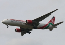 Kenya Airways, Boeing 777-2U8ER, 5Y-KYZ, c/n 36124/614, in LHR