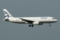 Aegean Airlines, Airbus A320-232, SX-DVL, c/n 3423, in MXP