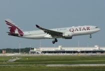Qatar Airways, Airbus A330-202, A7-ACG, c/n 743, in MXP