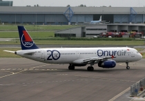 Onur Air, Airbus A321-231, TC-OBF, c/n 963, in AMS