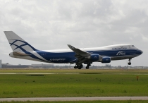 ABC - AirBridgeCargo, Boeing 747-46NERF, VP-BIM, c/n 35237/1402, in AMS