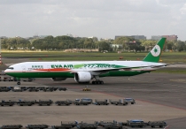 EVA Air, Boeing 777-35EER, B-16701, c/n 32639/524, in AMS