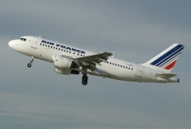 Air France, Airbus A319-111, F-GRXC, c/n 1677, in STR