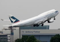 Cathay Pacific Airways, Boeing 747-467, B-HUA, c/n 25872/930, in AMS