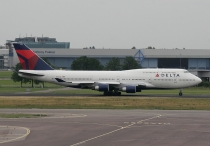 Delta Air Lines, Boeing 747-451, N666US, c/n 23821/742, in AMS