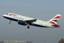 British Airways, Airbus A319-131, G-EUPS, c/n 1338, in STR