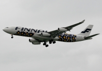 Finnair, Airbus A340-313X, OH-LQD, c/n 921, in SIN