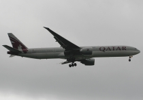 Qatar Airways, Boeing 777-3DZER, A7-BAE, c/n 36104/769, in SIN