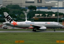 Jetstar Asia (Valuair), Airbus A320-232, 9V-VLE, c/n 2156, in SIN