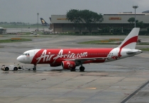 Indonesia AirAsia, Airbus A320-216, PK-AXG, c/n 3813, in SIN