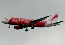 Indonesia AirAsia, Airbus A320-216, PK-AXT, c/n 3486, in SIN