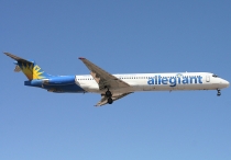 Allegiant Air, McDonnell Douglas MD-88, N401NV, c/n 49761/1623, in LAS 